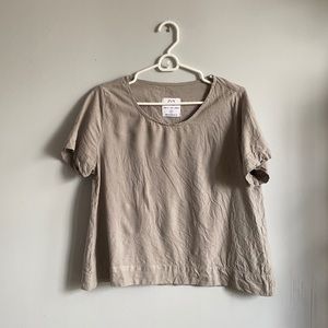 Jamie + The Jones “The Staple... Tee” in Mist